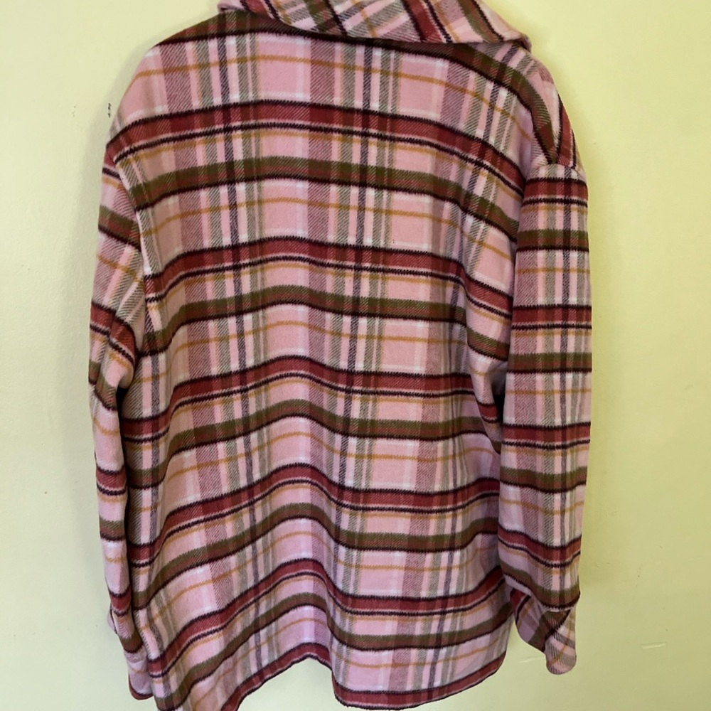 Kensie Pink Shacket Jacket Size Large NWT - Picture 7 of 7